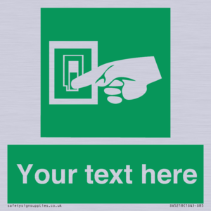 Custom Light Switch Sign